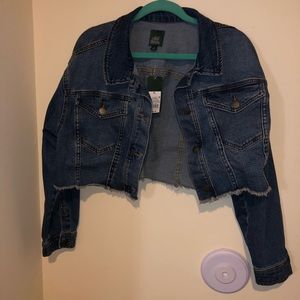 Wild Fable Cropped Denim Jacket